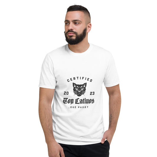 Top Latinos Certified Short-Sleeve T-Shirt