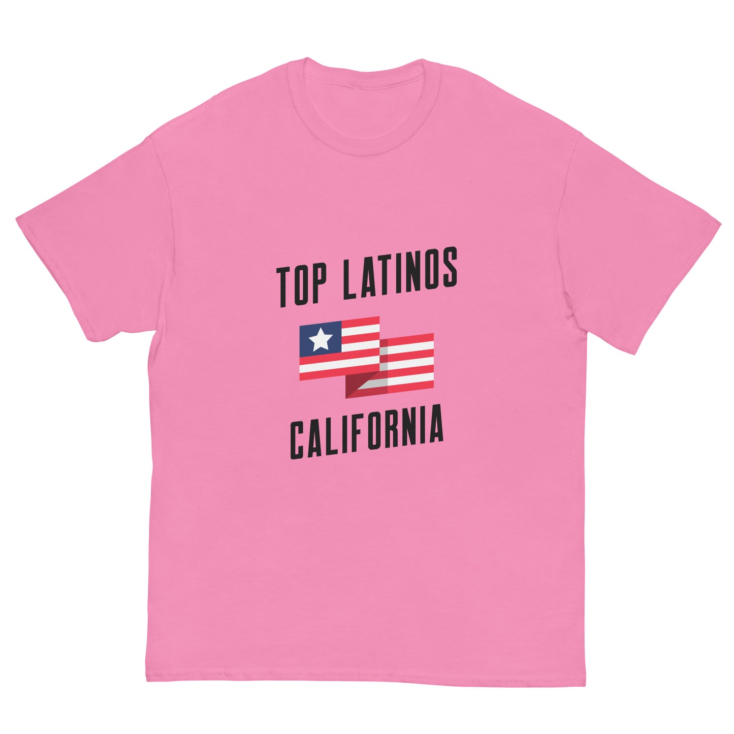 Top Latinos California classic tee