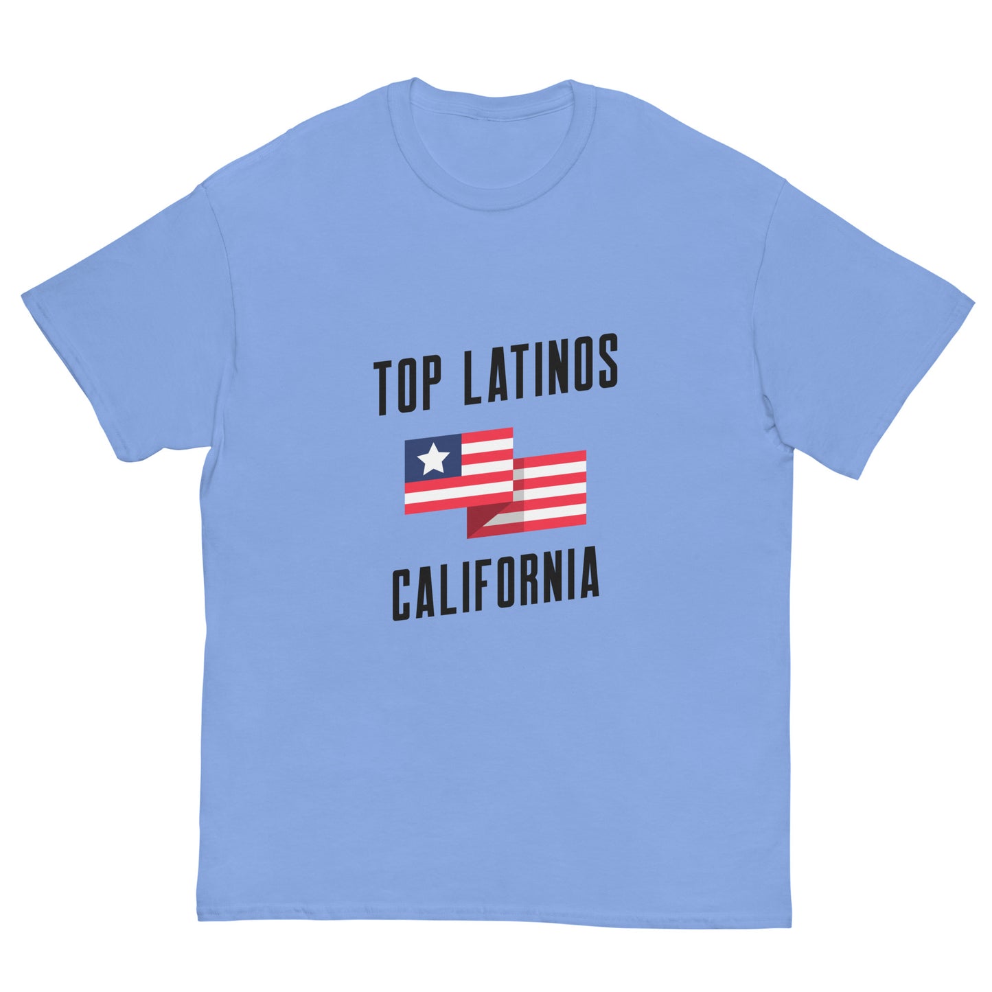 Top Latinos California classic tee