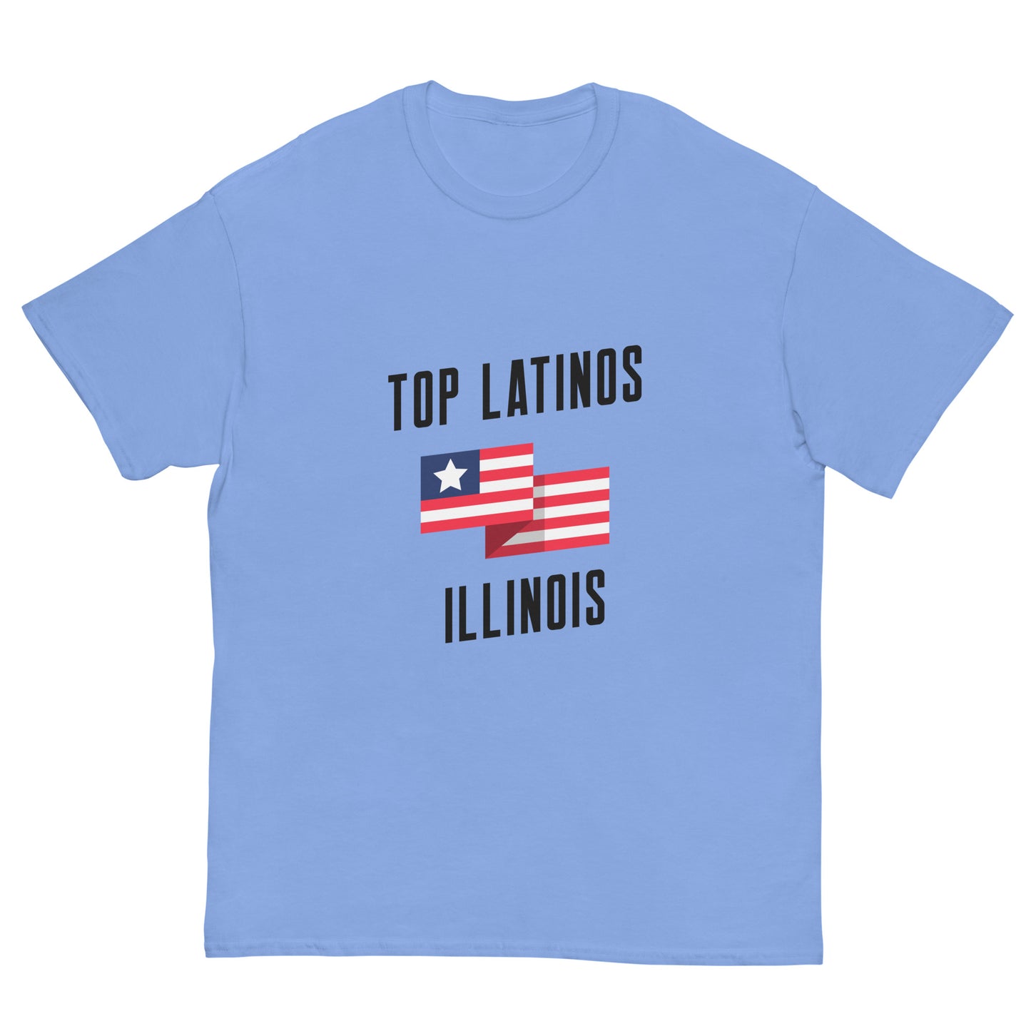 Top Latinos Illinois classic tee
